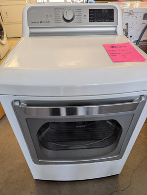 LG DLEX7800WE White ELECTRIC Dryer