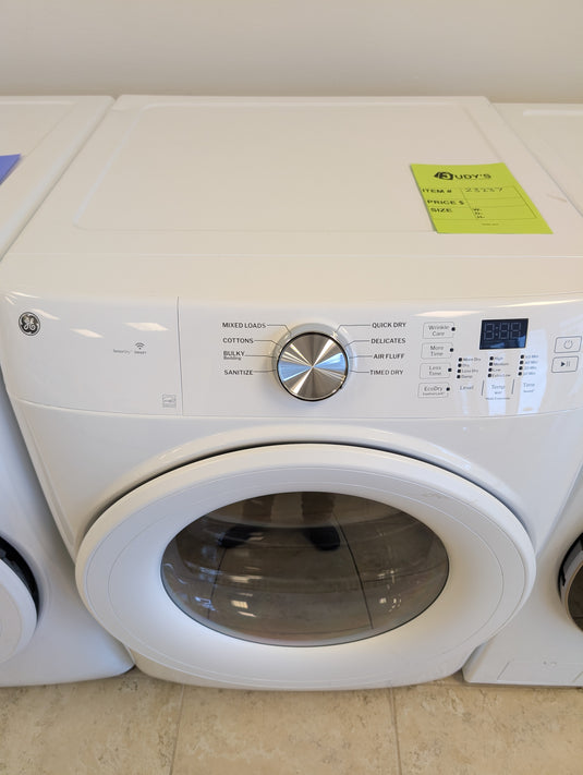 New GE GFD35ESSY0WW White ELECTRIC Dryer