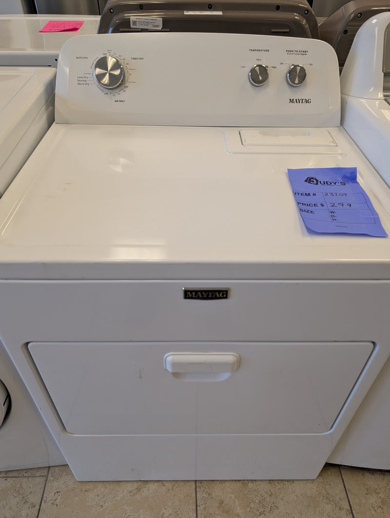Load image into Gallery viewer, New Maytag MED4005SWo White ELECTRIC Dryer
