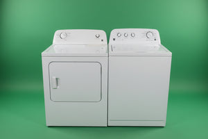 Lightly Used Kenmore White Top Load Washer & Dryer Laundry Set