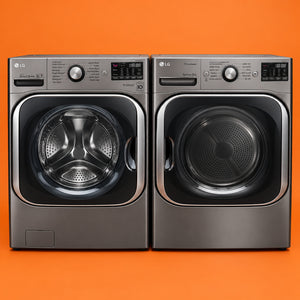 Lightly Used LG Front Load Washer & Dryer Laundry Set