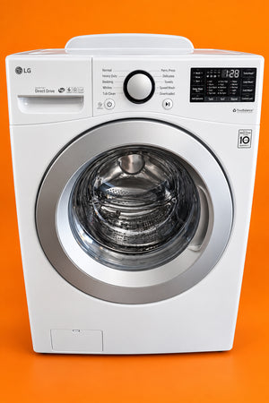 Lightly Used LG WM3500CW White Front Load Washer