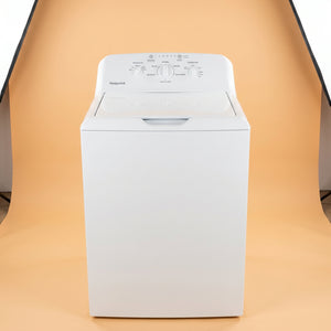 Lightly Used Hotpoint HTW265ASW0WW White Top Load Washer