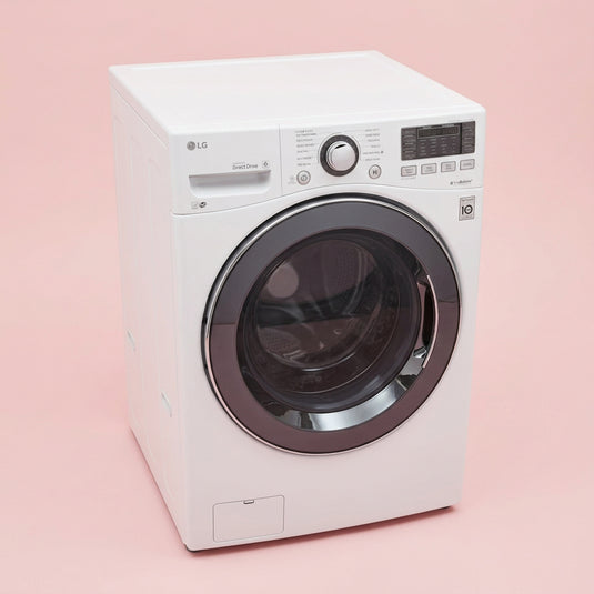 Lightly Used LG WM3470HWA White Front Load Washer