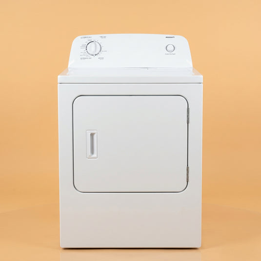 Lightly Used Admiral AED4675YQ0 White Electric Dryer
