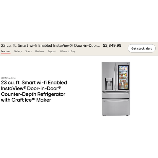 211697-NEW-Stainless-LG-4D-Refrigerator