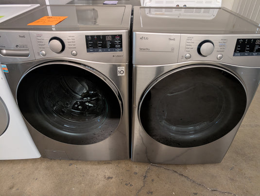 23025-Stainless-LG-FRONT LOAD-Washer