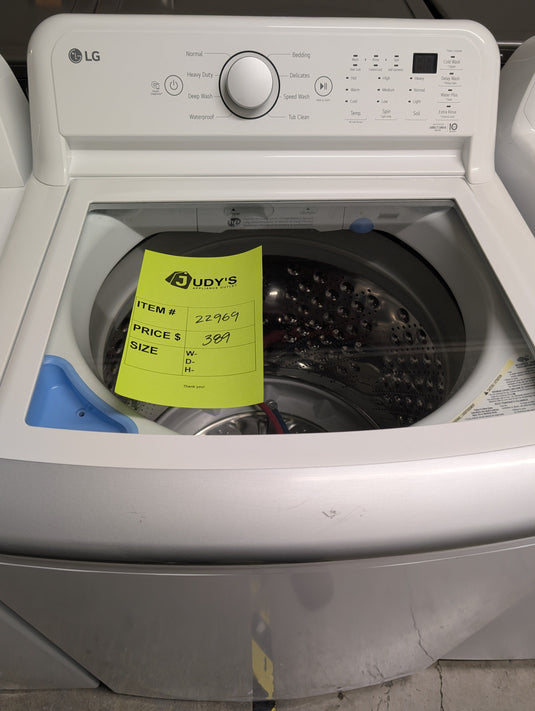 22969-White-LG-TOP LOAD-Washer