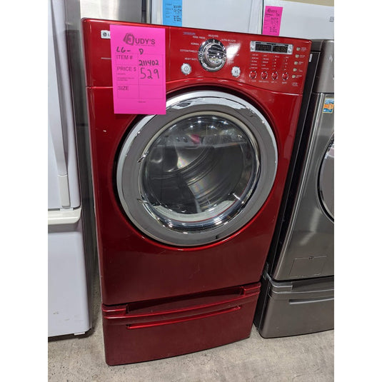 211402-Red-LG-Front Load-Dryer