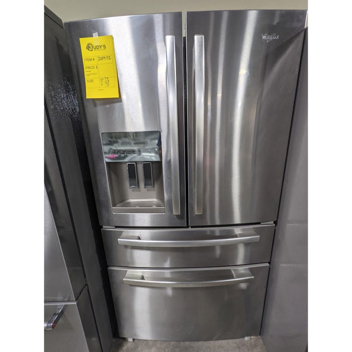 210972-Stainless-Whirlpool-4D-Refrigerator