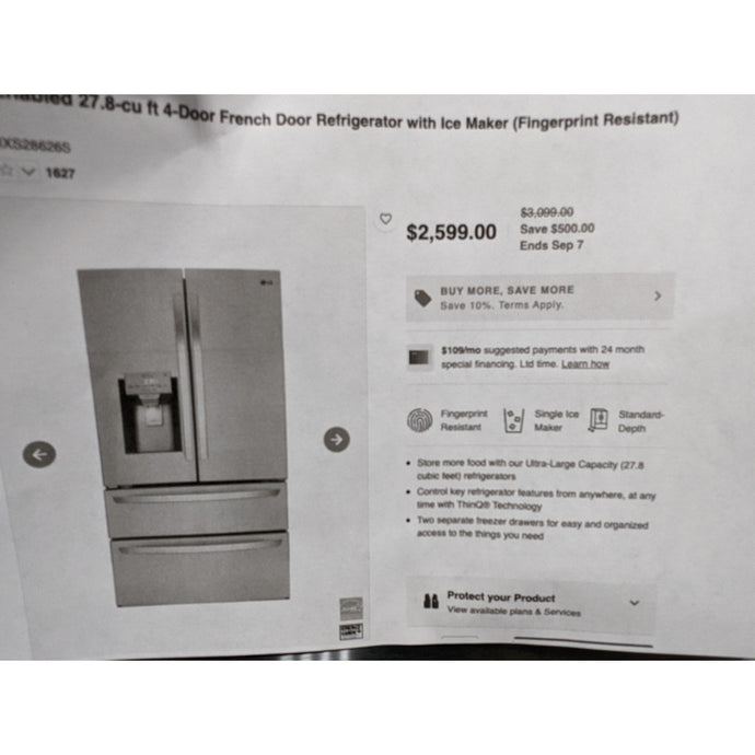 212037-Stainless-LG-4D-Refrigerator
