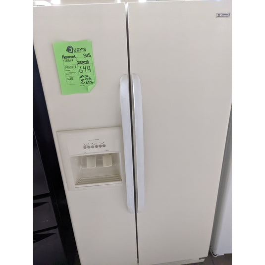 210858-White-Kenmore-SXS-Refrigerator