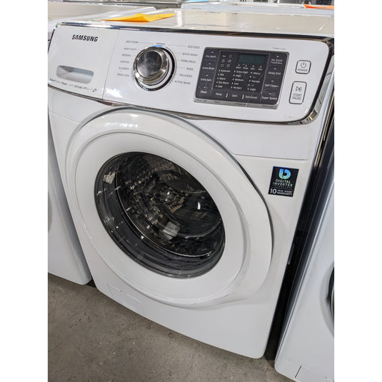 211942-White-Samsung-Front Load-Washer