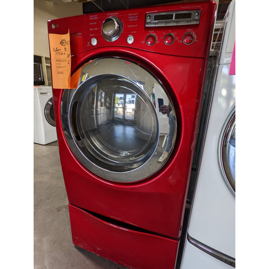 211404-Red-LG-Front Load-Dryer