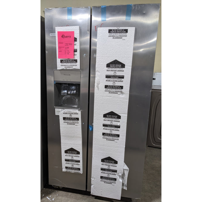 212750-NEW-Stainless-Frigidaire-SXS-Refrigerator