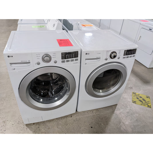 212920-White-LG-FRONT LOAD-Laundry Set