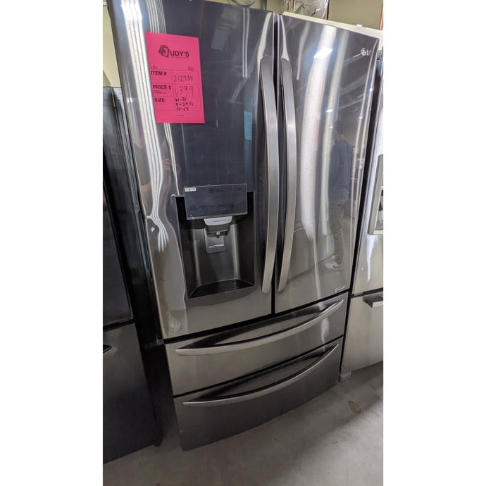 212934-Black Stainless-LG-4D-Refrigerator