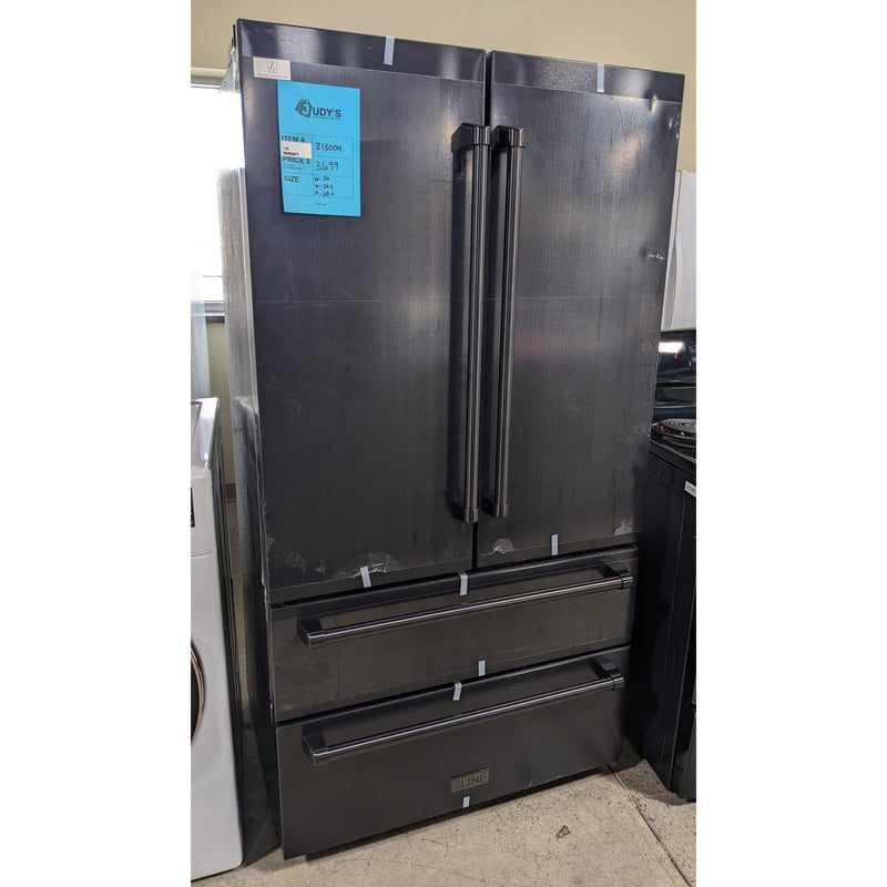 Load image into Gallery viewer, 213004-NEW-Black Stainless-ZLINE-4D-Refrigerator
