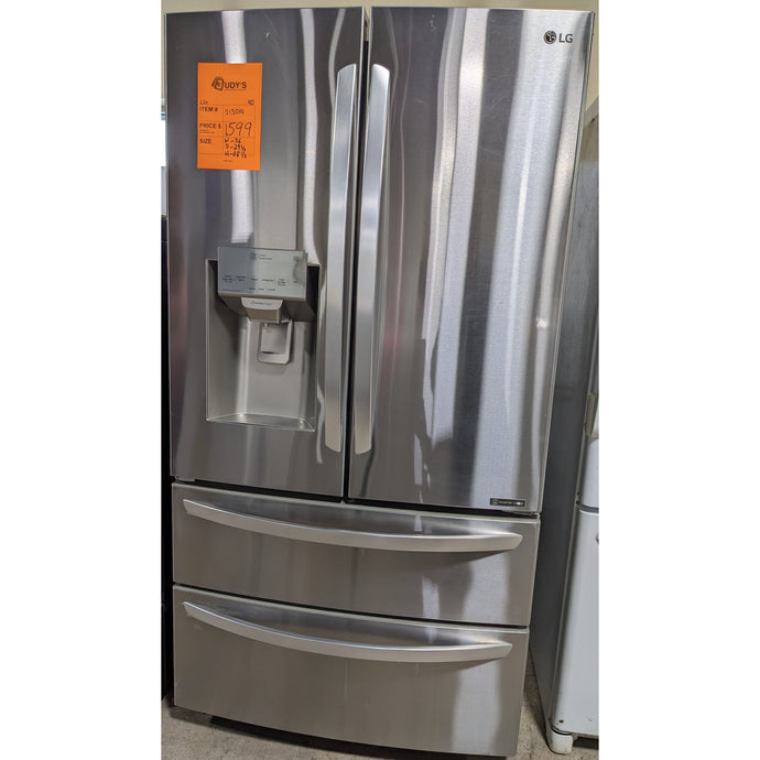 213014-Stainless-LG-4D-Refrigerator