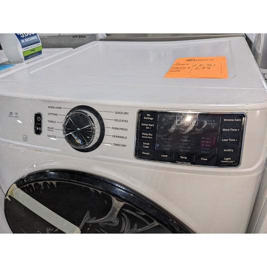 212961-White-GE-FRONT LOAD-Dryer
