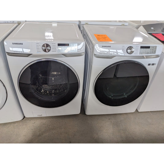 212880-NEW-White-Samsung-FRONT LOAD-Laundry Set