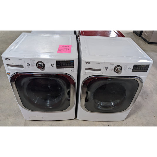213092-White-LG-FRONT LOAD-Laundry Set