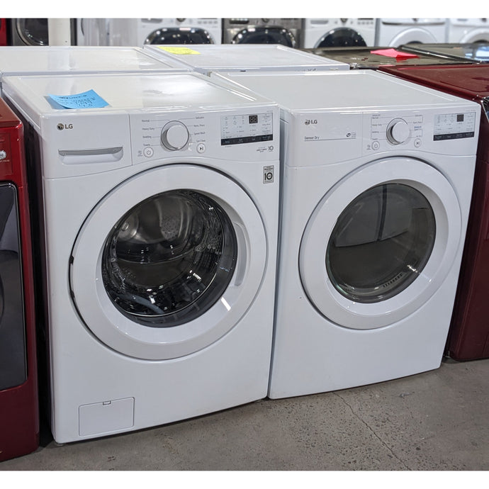 213239-White-LG-FRONT LOAD-Laundry Set