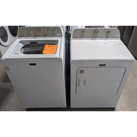 213364-White-Maytag-TOP LOAD-Laundry Set