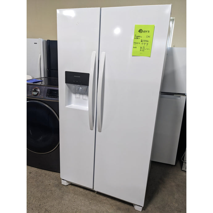 213382-White-Frigidaire-SXS-Refrigerator