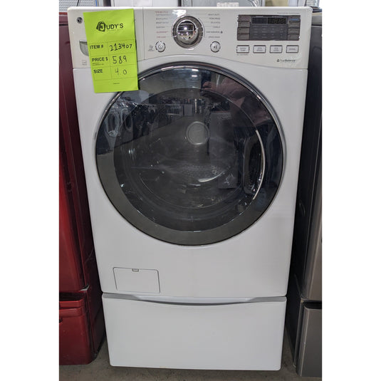 213407-White-LG-FRONT LOAD-Washer