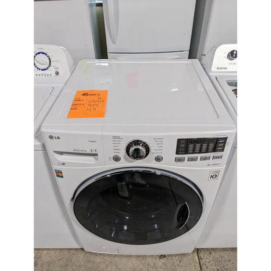 213423-White-LG-FRONT LOAD-Washer