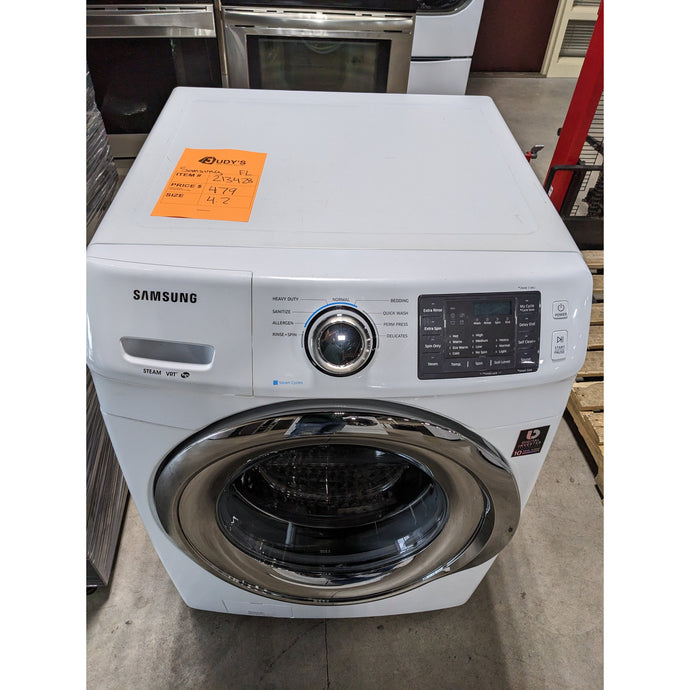 213428-White-Samsung-FRONT LOAD-Washer