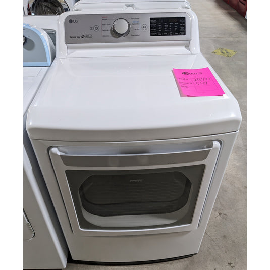 213473-White-LG-FRONT LOAD-Dryer