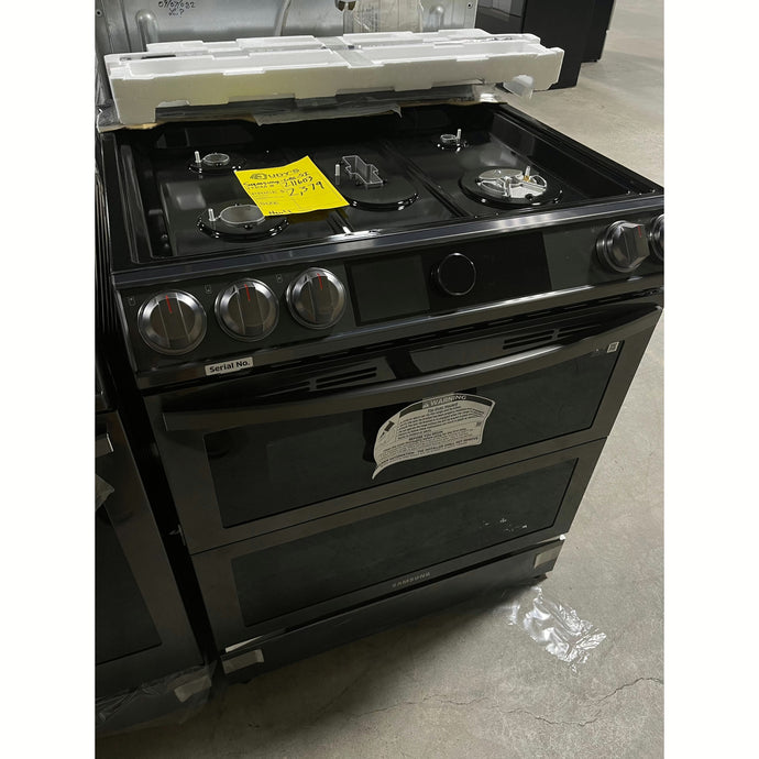 211603-NEW-Black Stainless-Samsung-Gas-Freestanding Range