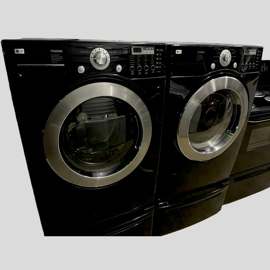 212690-Black-LG-FRONT LOAD-Laundry Set
