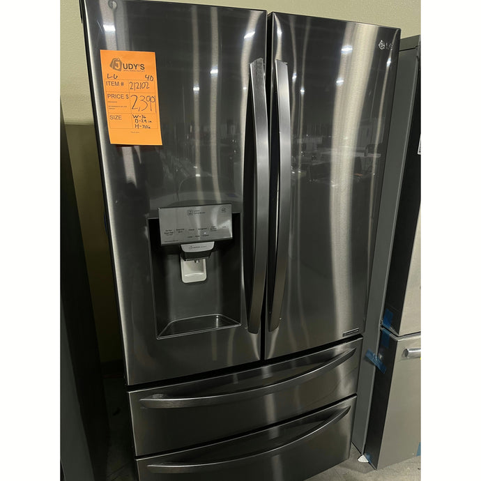 212102-Black Stainless-LG-4D-Refrigerator